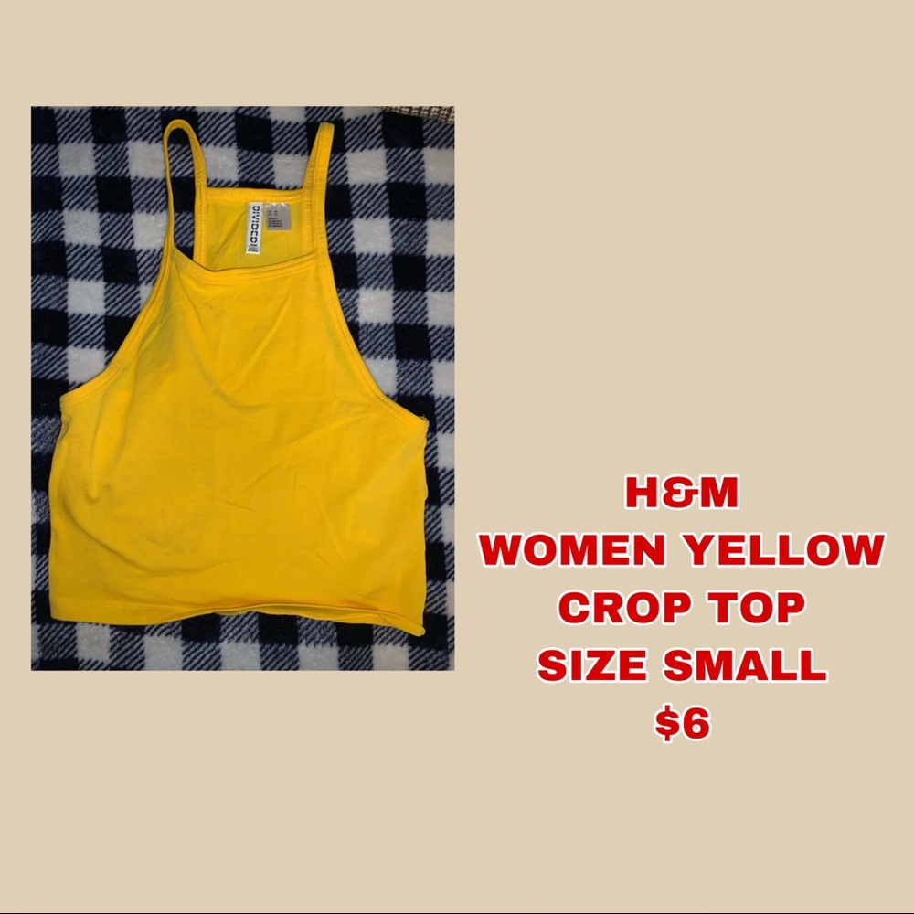 Tank top/ crop top H&M
